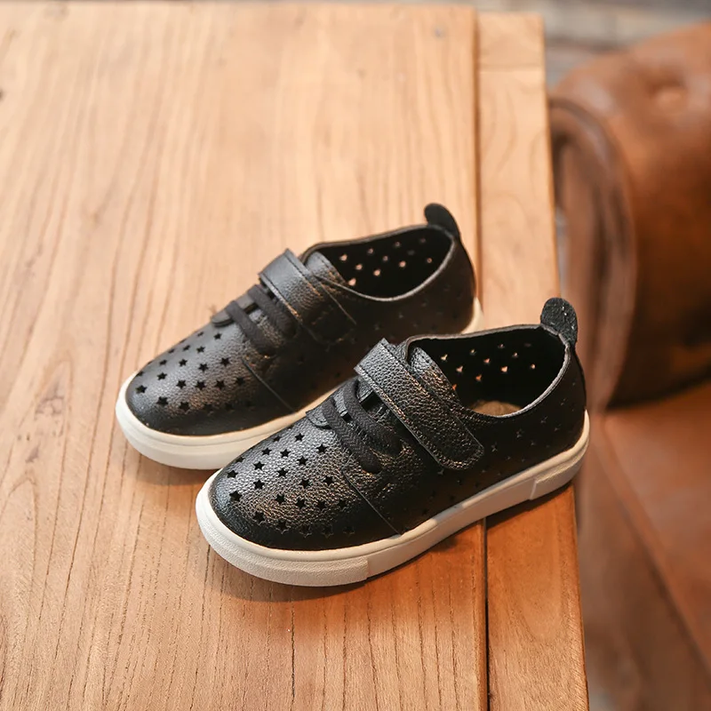 2019 обувь для девочек весна и осень модные открытые кроссовки дышащие Спортивные