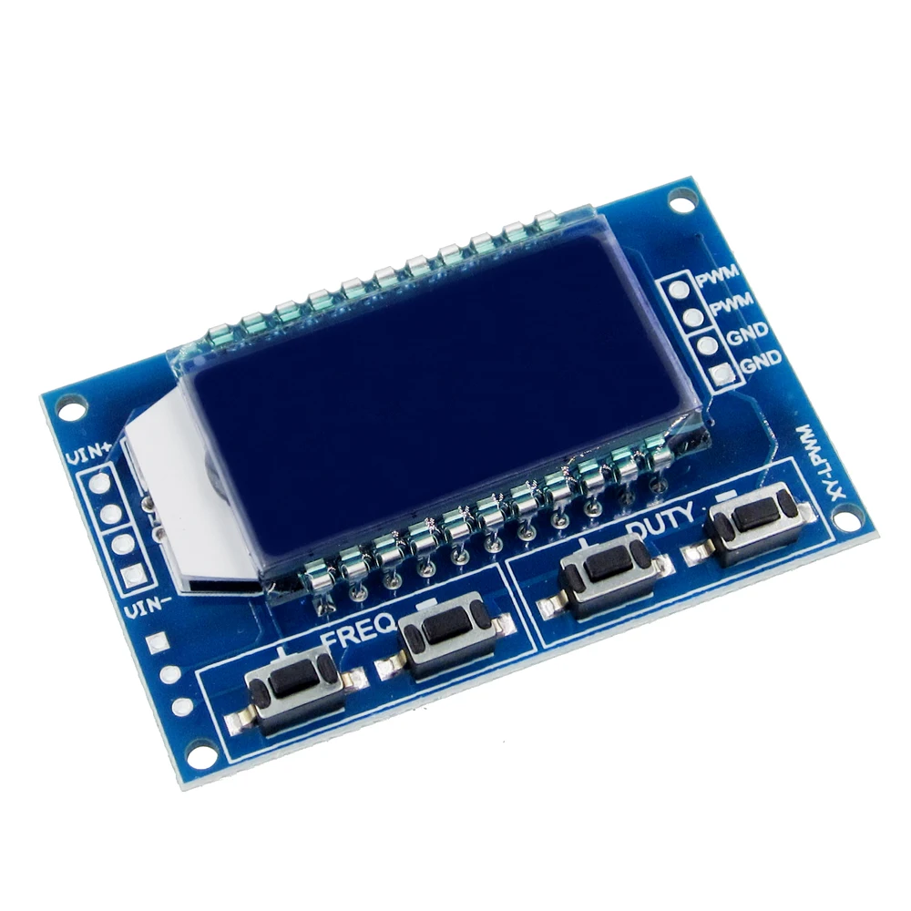 

XY-LPWM Signal Generator LCD Display Module Output PWM Pulse Frequency Duty Cycle Adjustable Display Modules 1Hz-150Khz 3.3V-30V
