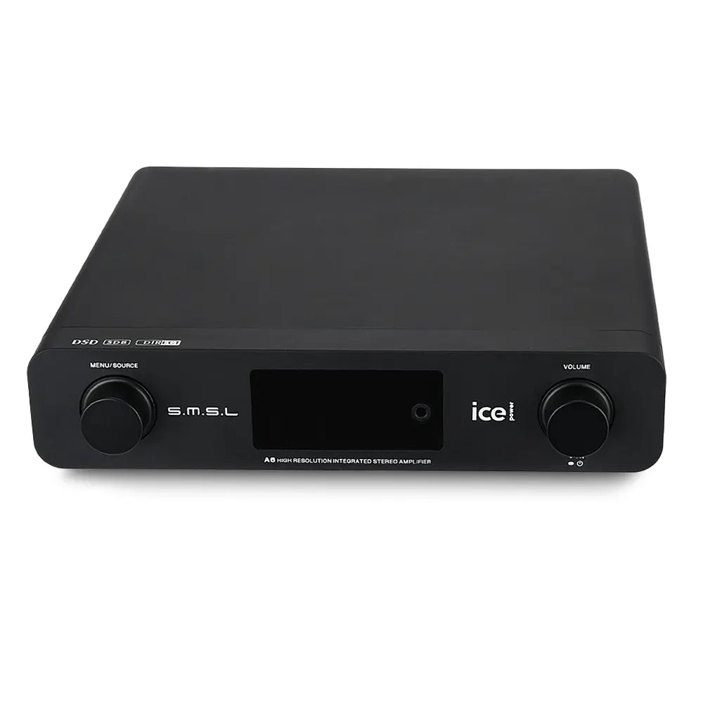 A6 Высокого Разрешения Встроенный Стерео Аудио Усилитель Мощности HIFI Цифровой