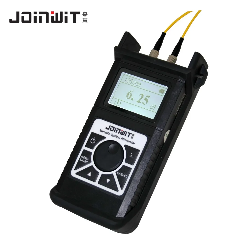 JoinWit JW3303 Handheld Variable Optical Attenuator 2.5~60dB 1260~1650nm | Fiber Optic Equipment