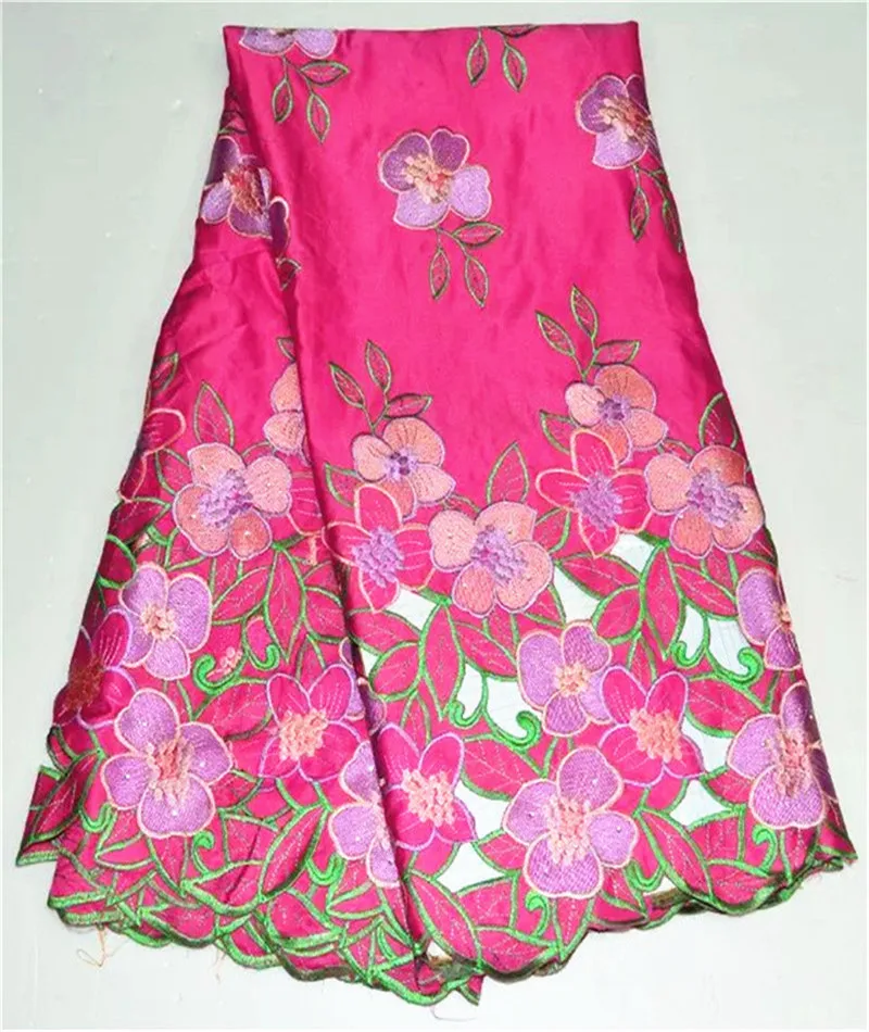 Красивые африканские Королевский синий шелк кружева швейцарская вуаль