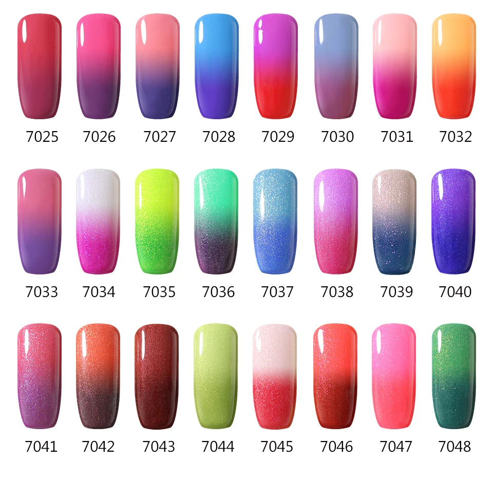Clou Beaute термо-сменный Гель-лак для ногтей отмачиваемый УФ-Гель-лак для ногтей горячая Распродажа Гель-лак для температуры лак стойкий лак