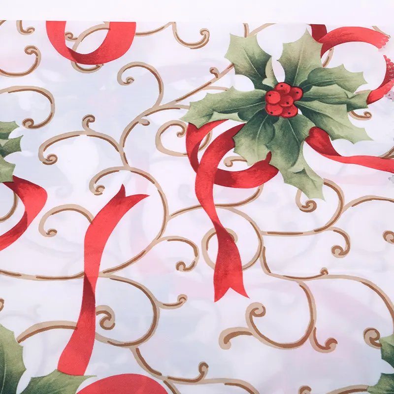 Новинка Популярная скатерть с рождественским принтом коврик Санта-Клауса