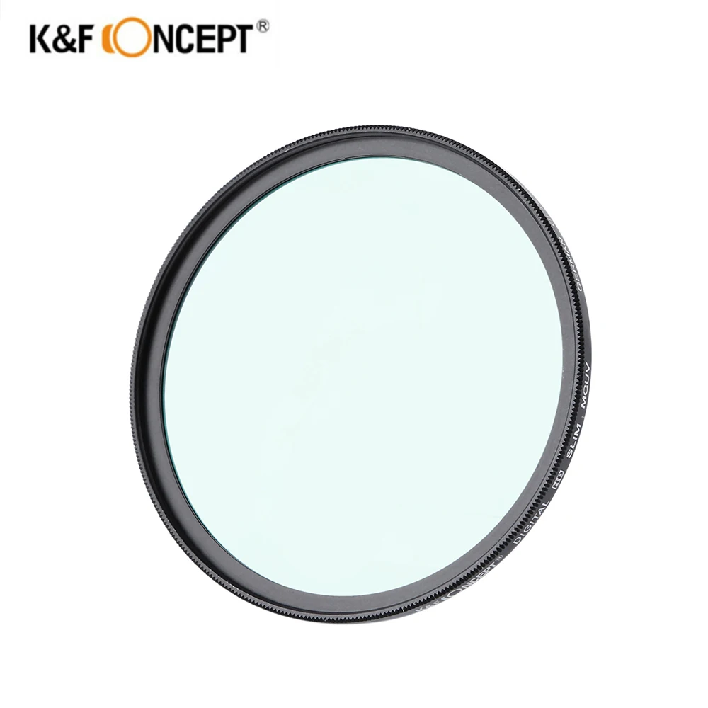 K & F CONCEPT тонкая защитная пленка для объектива MC UV HD с многослойным покрытием