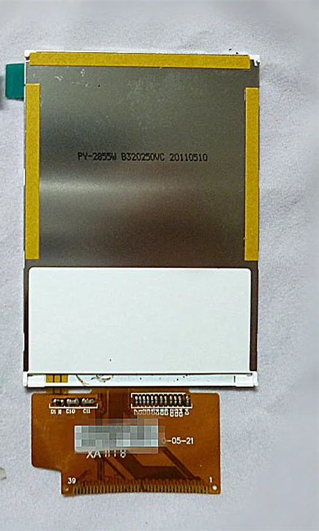 Новый 3 2-дюймовый TFT экран 240xRGBx320 ILI9325/28 39PIN 16-битный ЖК-дисплей | Электроника