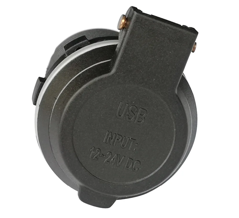 Мотоцикл автомобиль лодка двойной USB 4.2A зарядное устройство адаптер розетка