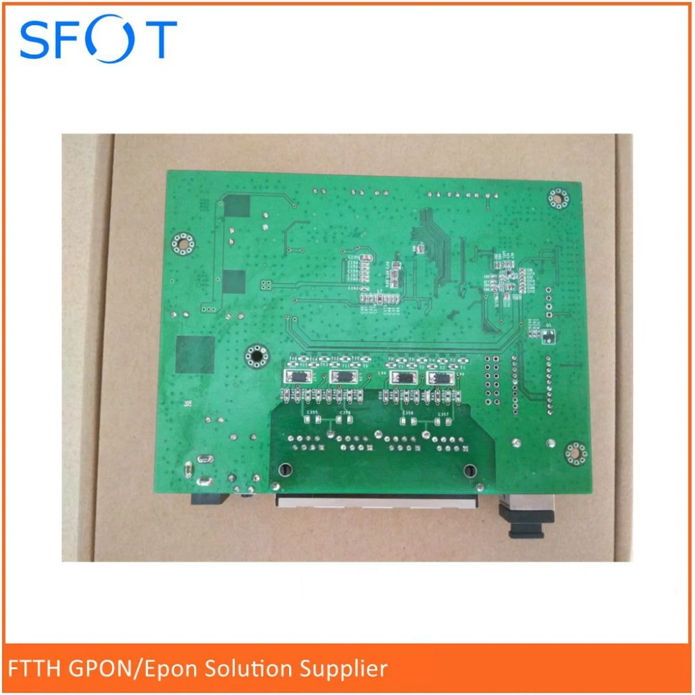 Плата PCB PD с портами ethernet 4GE обратное питание POE Оптическая сеть EPON ONU плата 4 |