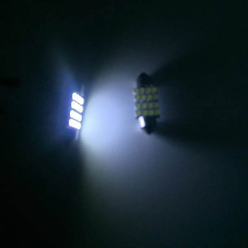 10 шт. Feston C5W 6SMD 5050 6 SMD led 31 мм 36 39 42 авто lumiere DC12V Blanc Bleu | Автомобили и мотоциклы