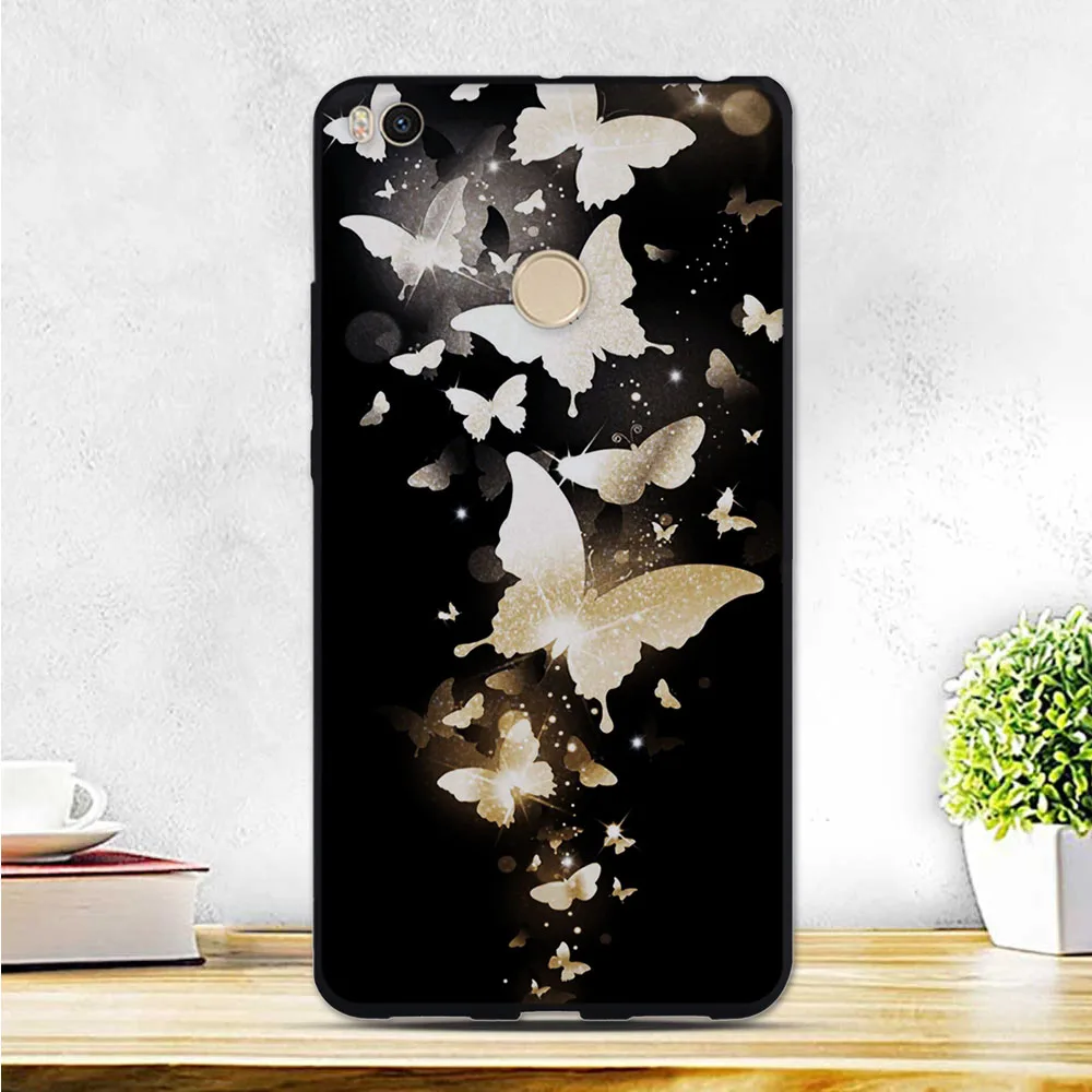 1 Для Xiaomi mi Max 2 Чехол для Xiaomi mi Max2 чехол Роскошный ультра тонкий мягкий силиконовый чехол для телефона для mi Max 2 чехол задняя крышка - Цвет: 1