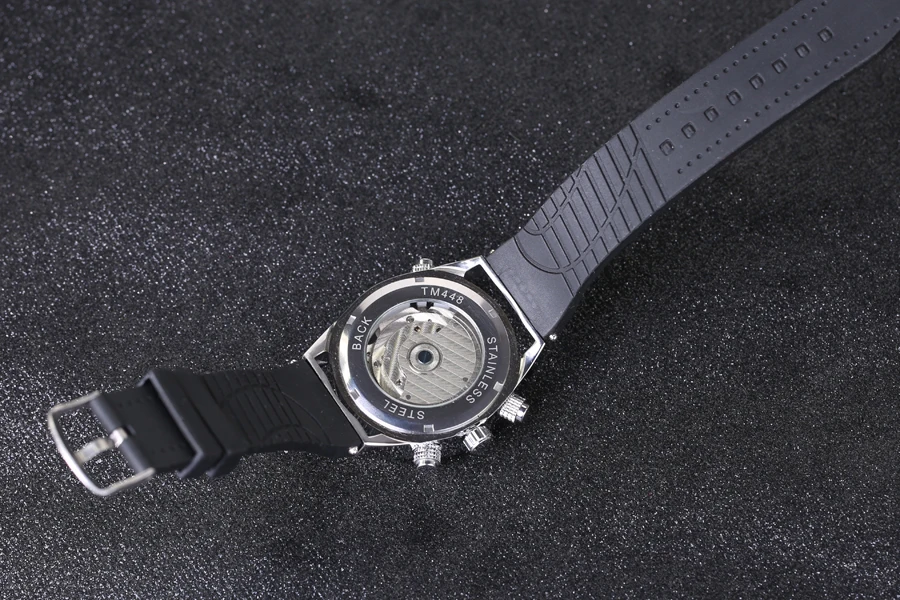 2016 новые мужские спортивные часы автоматические механические наручные люксовый