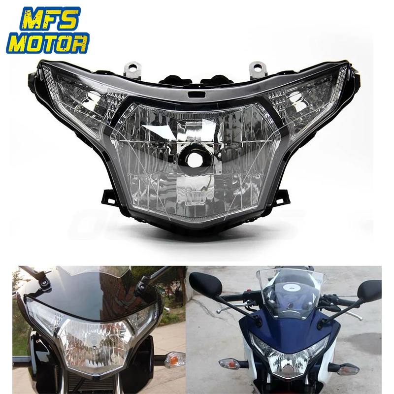 

Передняя фара в сборе для мотоцикла 08-13 Honda CBR250RR CBR 250RR 2008 2009-2013