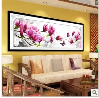 Распродажа с фабрики вышивка крестиком набор печатная Ткань 3D твердый цветок