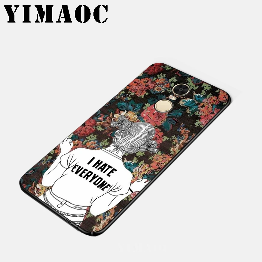 Мягкий силиконовый чехол YIMAOC для Xiao mi Red 6 Note 4X 4A 5A 5 Plus A1 A2 Pro Lite 8 |
