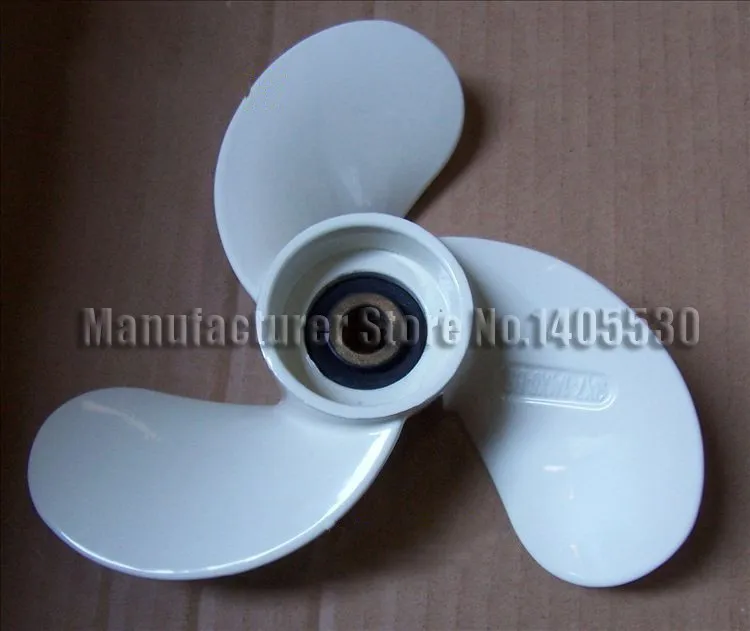 Бесплатная доставка Алюминиевый Пропеллер для Yamaha 2-тактный 3hp 4-тактный 2.5hp