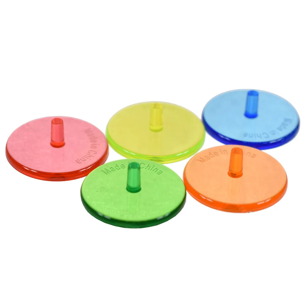100 шт. Mark многоцветные аксессуары Круглое основание маркер местоположения ABS