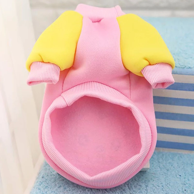 Толстовка с капюшоном для домашних питомцев пальто зимняя одежда маленьких