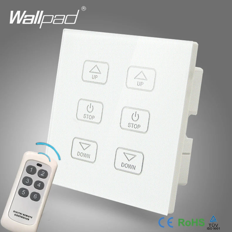 110 V-250 V светодиодный диммер переключатель Wallpad белого цвета с украшением в виде