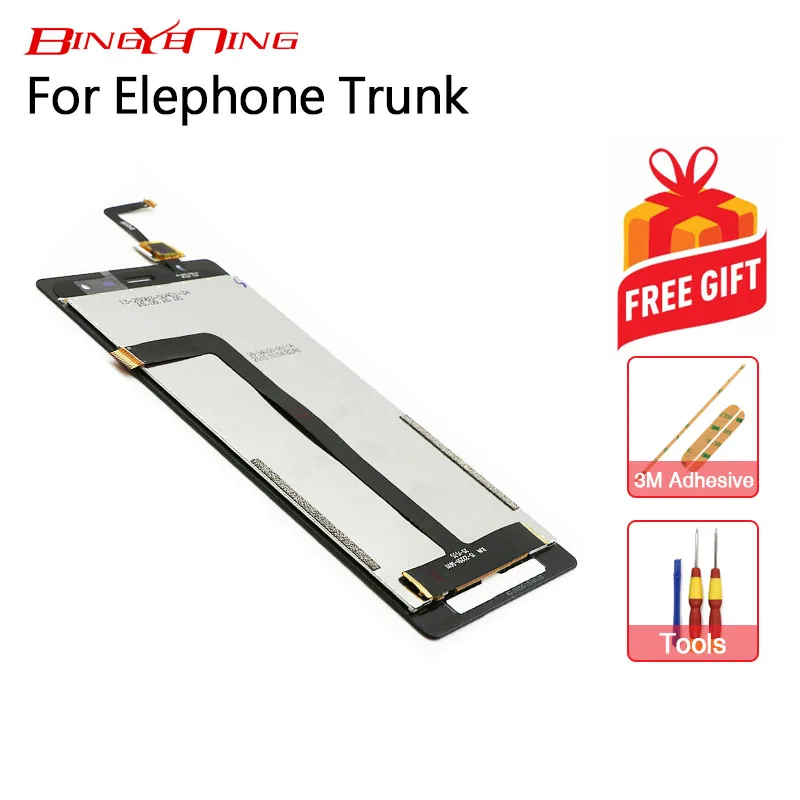 BingYeNing новый оригинальный для Elephone Trunk сенсорный экран + ЖК дисплей в сборе