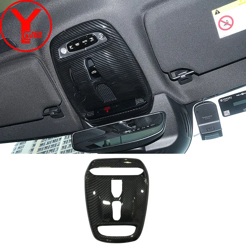 Передняя крышка для чтения из углеродного волокна volvo xc60 2017 2018 аксессуары салона