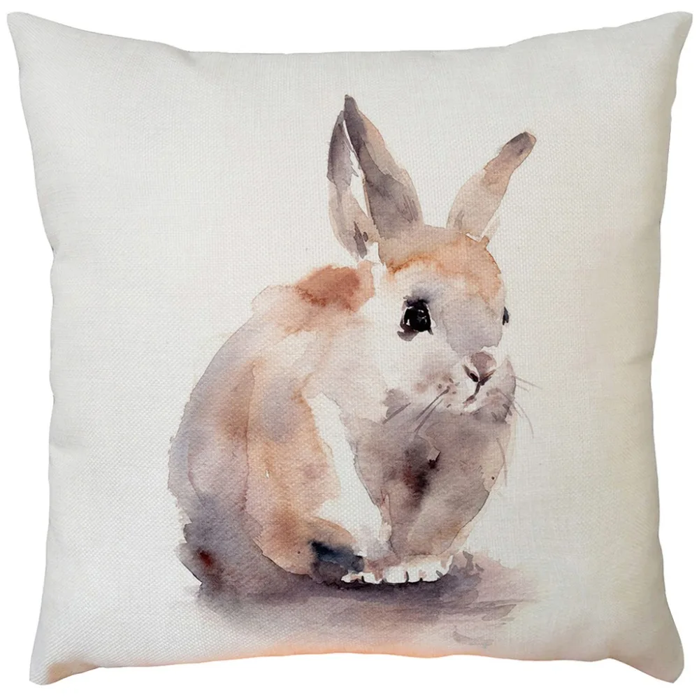 Пасхальная кролик подушка на диван кровать Чехол 45*45 украшение дома праздничный