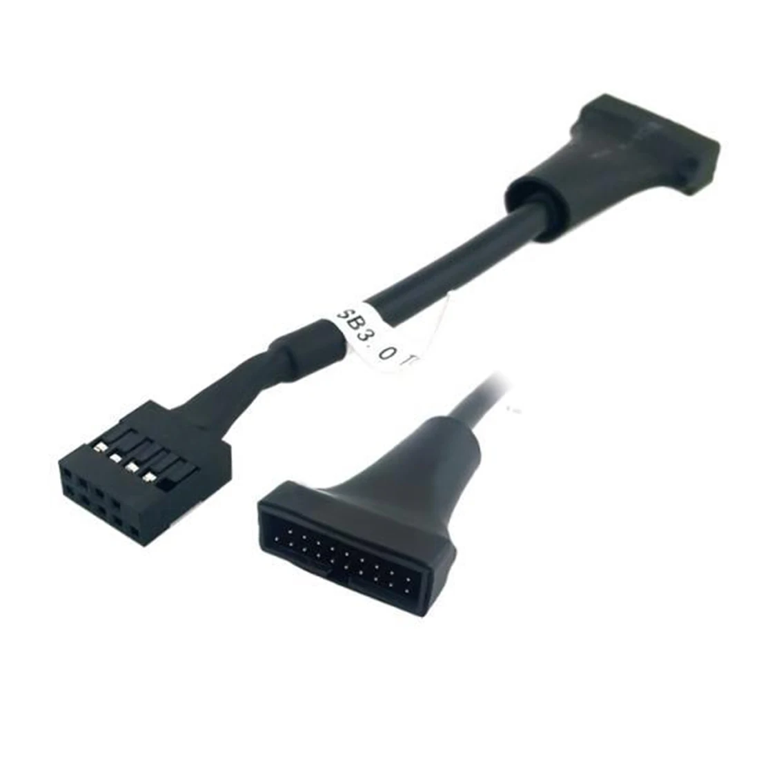 Marsnaska USB 2 0 9 контактный корпус штекер к материнской плате 3 20 гнездо адаптер кабель