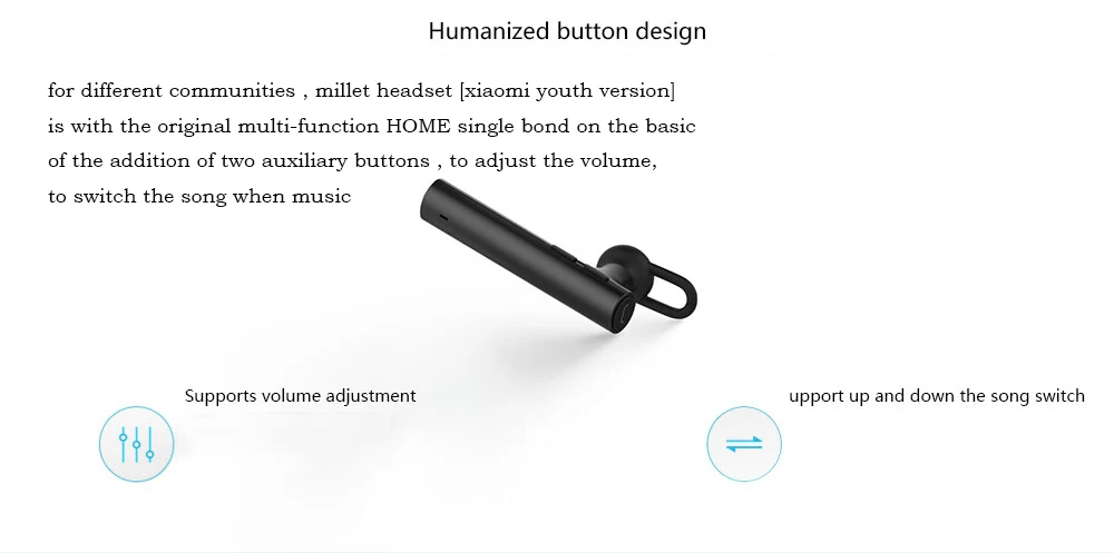 Xiaomi mi Bluetooth наушники Youth Edition комплект Зарядная база чехол док 320 мАч батарея для Xiao mi bluetooth-гарнитура