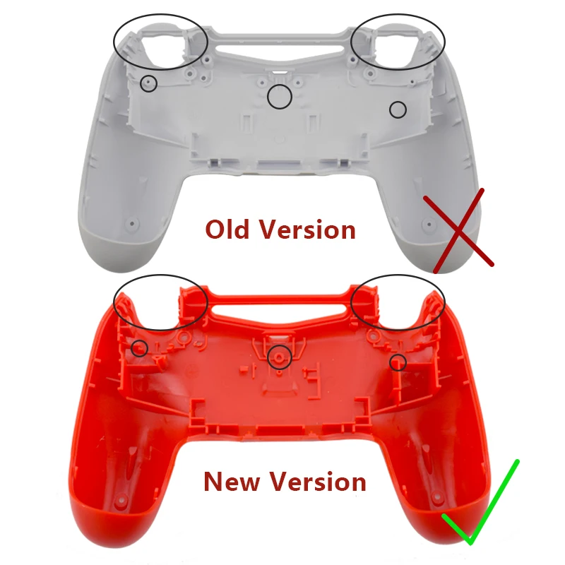 Сменный комплект с полным корпусом и кнопками для PS4 Pro DualShock 4 jds 040 PlayStation Slim|Чехлы|