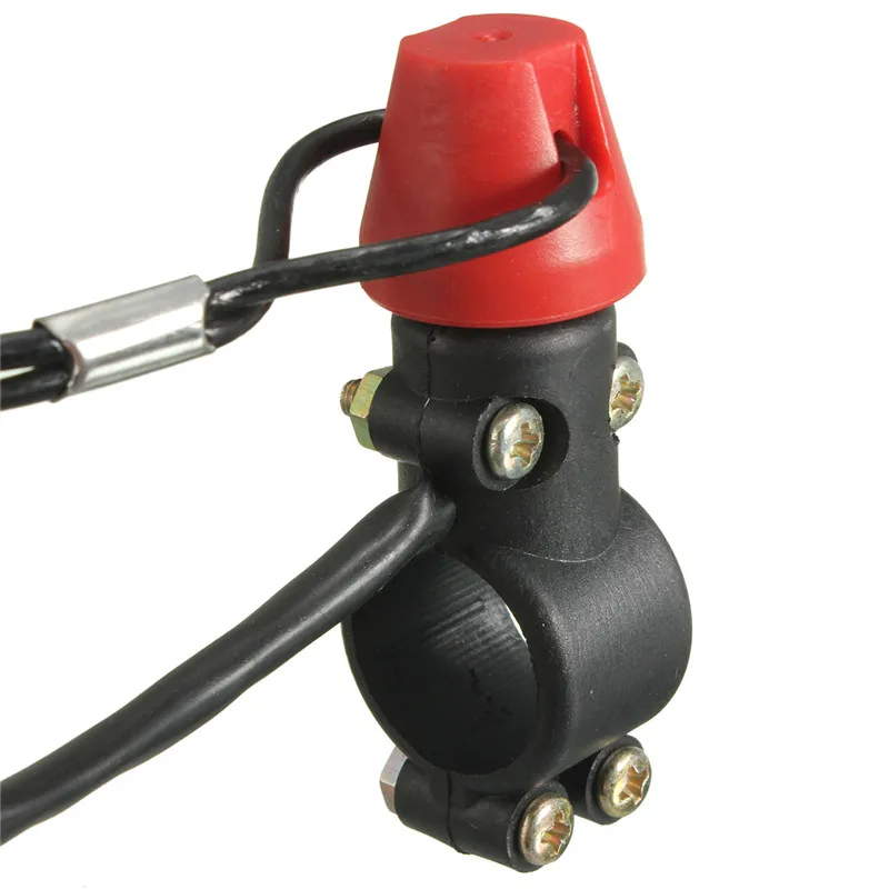 Универсальная черная кнопка для остановки двигателя мотоцикла или велосипеда|kill