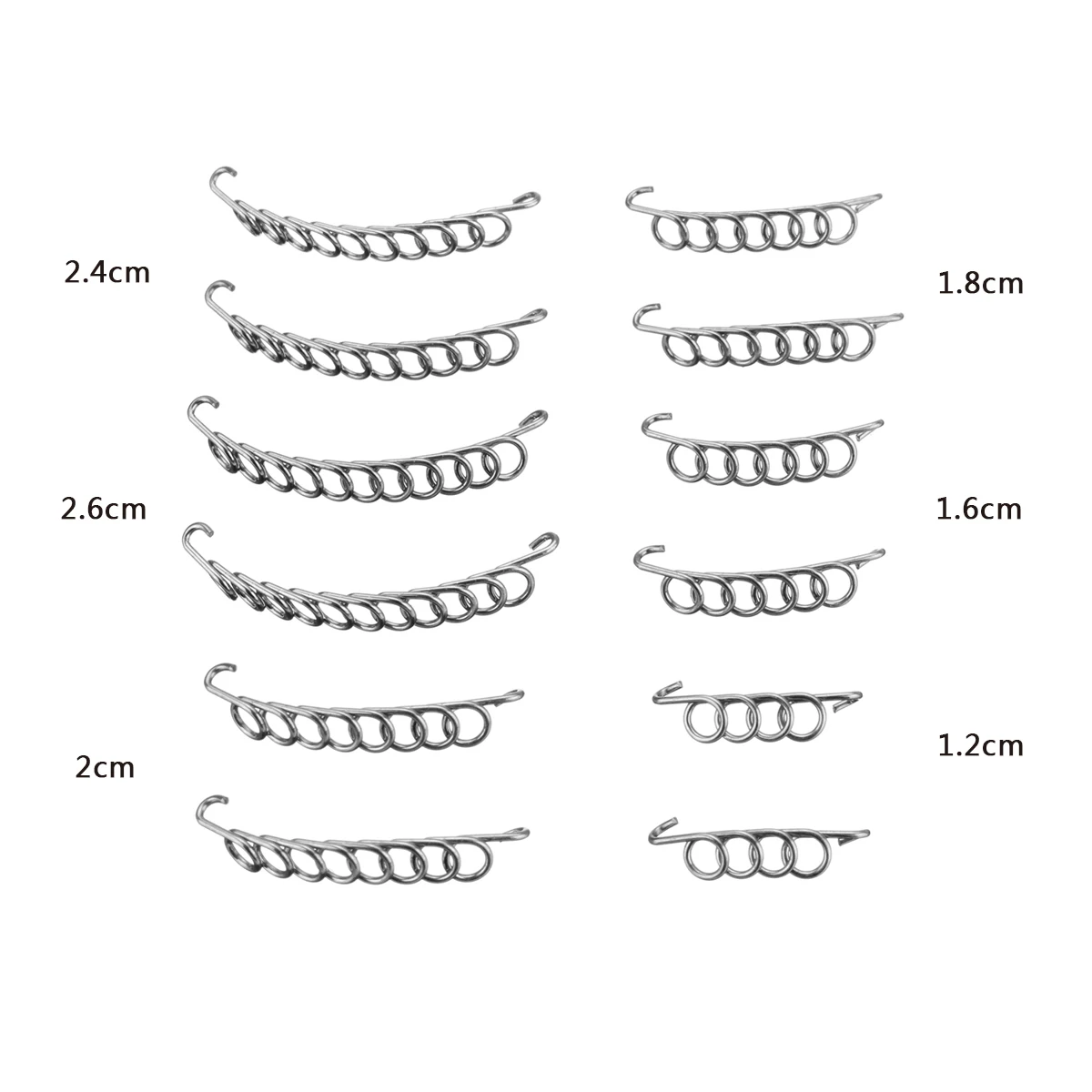 Фиксатор из нержавеющей стали для коррекции вросших ногтей 12 шт./корт. | Красота и