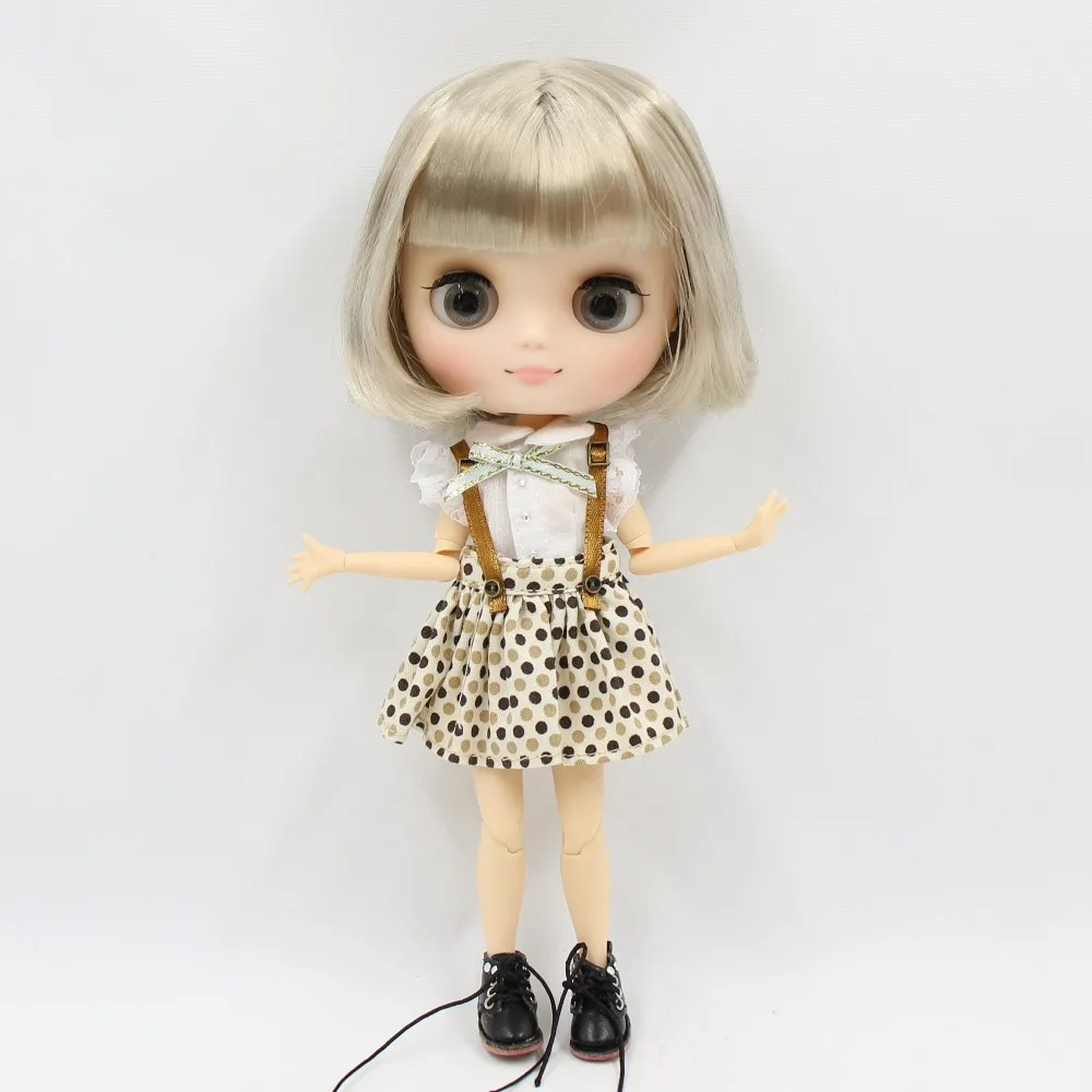Фабрика blyth middie кукла 1/8 матовое лицо суставное тело короткие/длинные волосы кудрявые/прямые волосы, специальное предложение голый middie кукла 20 см