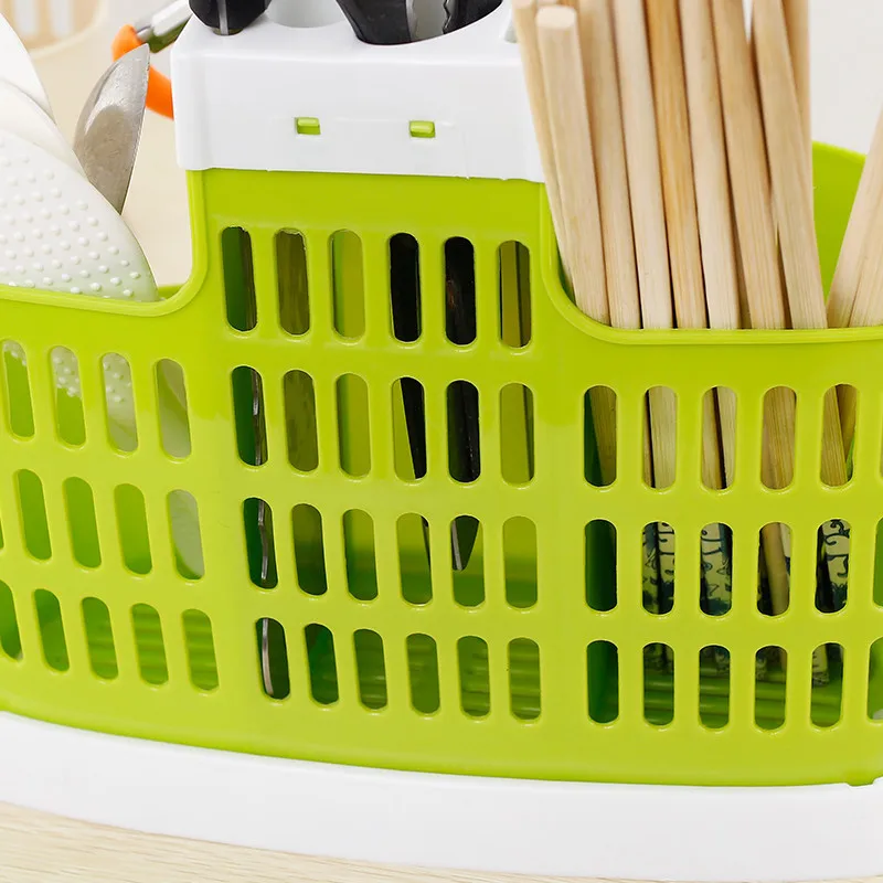 

Kitchen Supplies Storage Rack Home Draining Storage Fork Spoon Organizer Chopsticks Knife Drying Rack Case Accessories Supplies