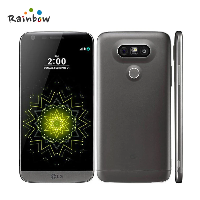 

Оригинальный разблокированный LG G5 H860N H850 H820, четырёхъядерный телефон, Android 5,3, 16 МП, сканер отпечатка пальца, FDD, LTE, одна/две Sim-карты