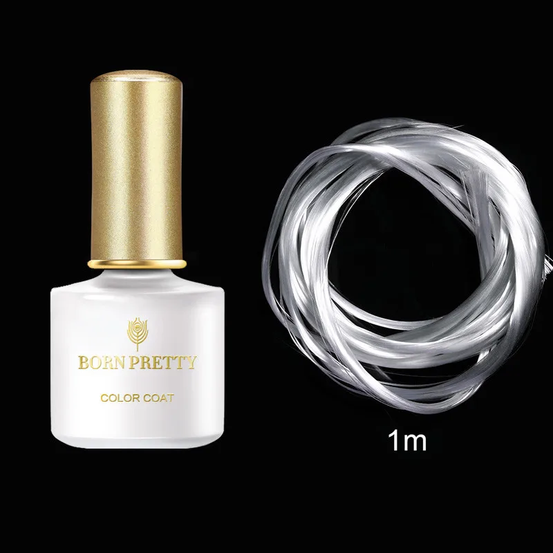 set5 BORN PRETTY быстрое наращивание ногтей гель Сделай Сам УФ-гель со стекловолокно для ногтей Аксессуары для дизайна ногтей набор гелей для ногтей - Цвет: set5