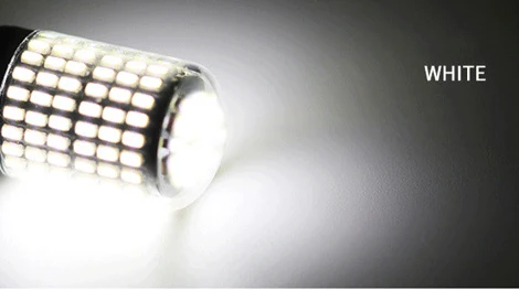 White CZPVQ 1 шт. 1156 T20 7440 светодиодный лампы BA15S P21W PY21W 3014 144SMD светодиодный Автомобильный задний фонарь стоп-сигнал Canbus без ошибок авто лампа 12 В - Испускаемый цвет: White