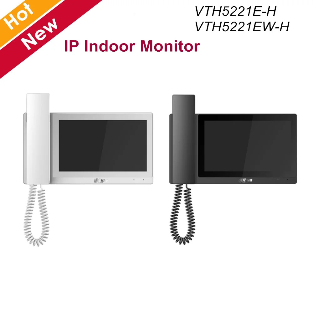 Dahua видео интеркомы IP Крытый монитор 7 &quotTFT емкостный сенсорный экран H.264 PoE