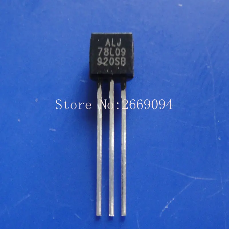 

50 шт. WS78L09 78L09 TO92 TO92 100mA 9В регулятор напряжения