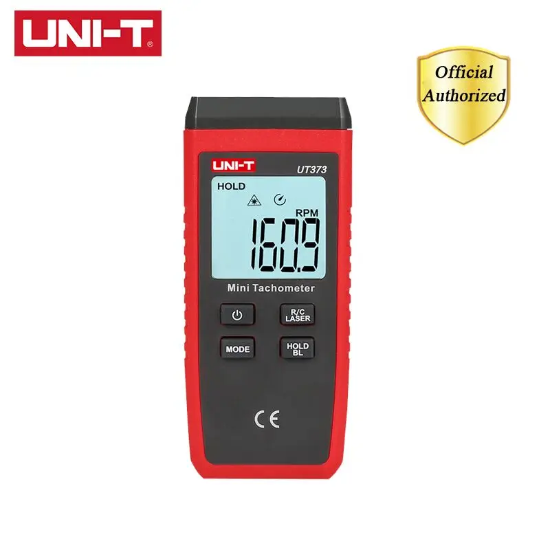 Цифровой лазерный тахометр UNI-T UT373 Бесконтактный мини-тахометр диапазон