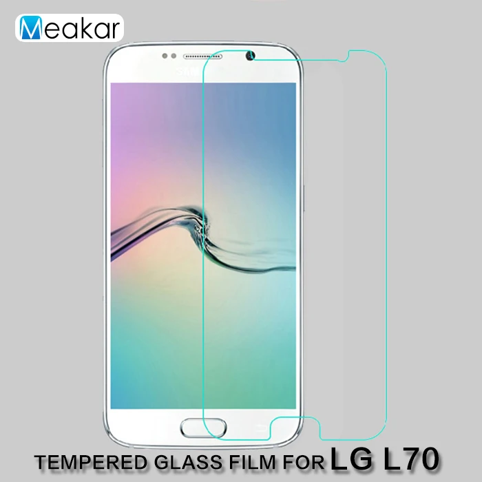 0 26 мм 2.5D 9H Защитная пленка для экрана LG L70 закаленная стеклянная D320 MS323|screen