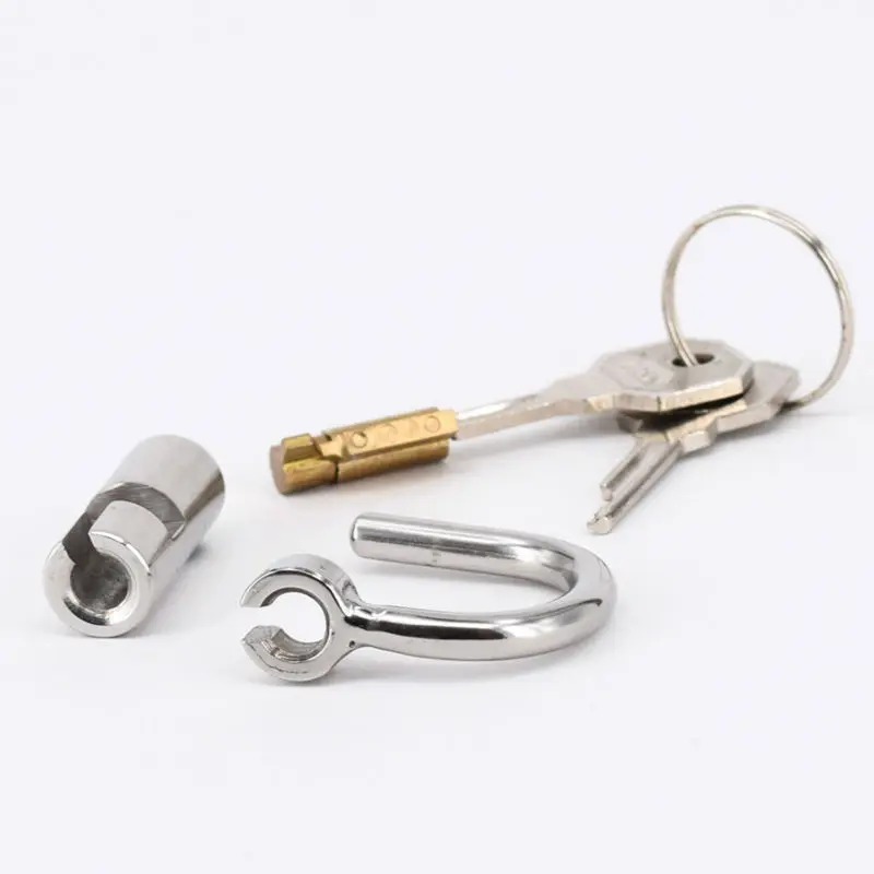 D образное кольцо пениса из нержавеющей стали 5 мм|male chastity device|chastity devicemale |