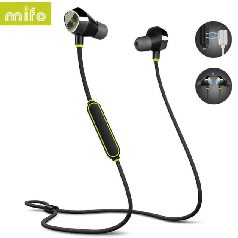 Магнитные Bluetooth-наушники mifo i8 Беспроводные Hi-Fi-наушники Bluetooth-гарнитура для бега