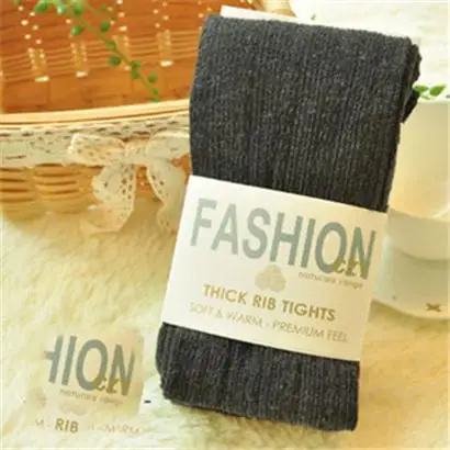K068 Dark gray INDJXND женские осенне-зимние вязаные чулки женские обтягивающие колготки теплые колготки Collant Femme K068 - Цвет: K068 Dark gray