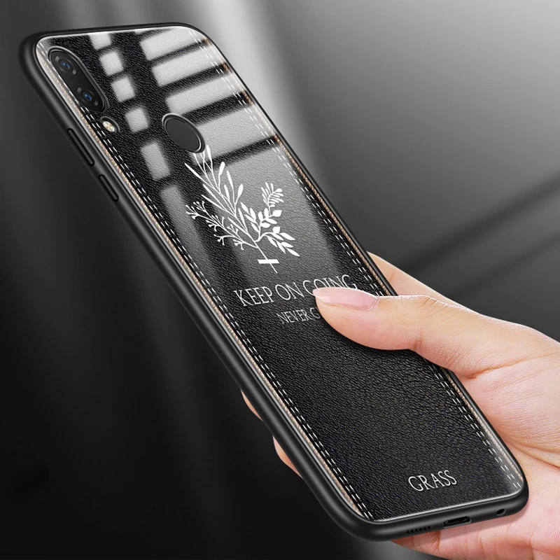 Защитные чехлы для телефонов задняя крышка Huawei Honor Note 10 закаленное стекло