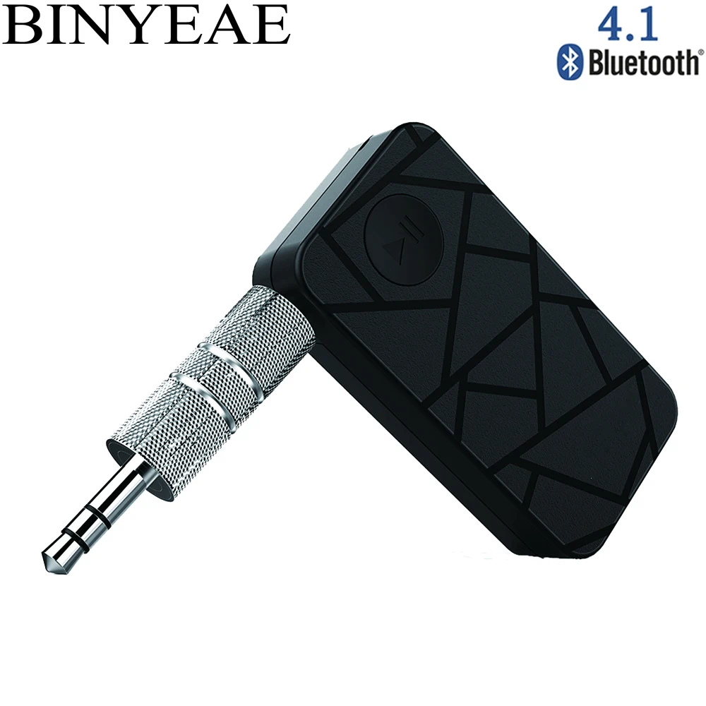 Dual Link Bluetooth 4 1 Handsfree Aux 3 5 мм автомобильный набор беспроводной музыкальный приемник