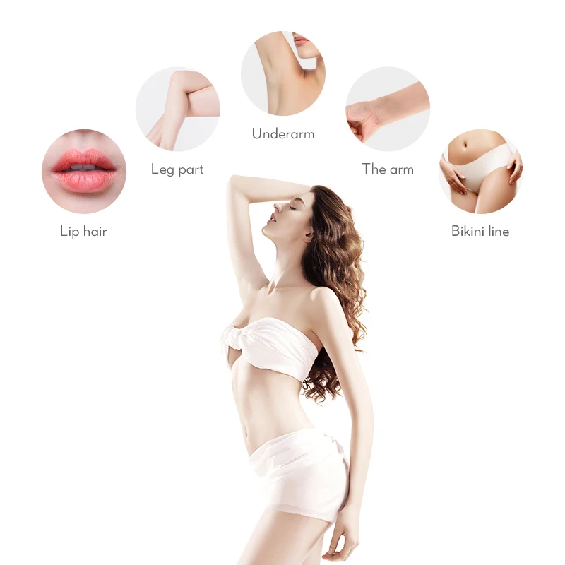 Kemei Mini Electric Epilator For Women Care Depilador Hair Removal Machine Shaver epilator Female Body Face Depilatory tool D40