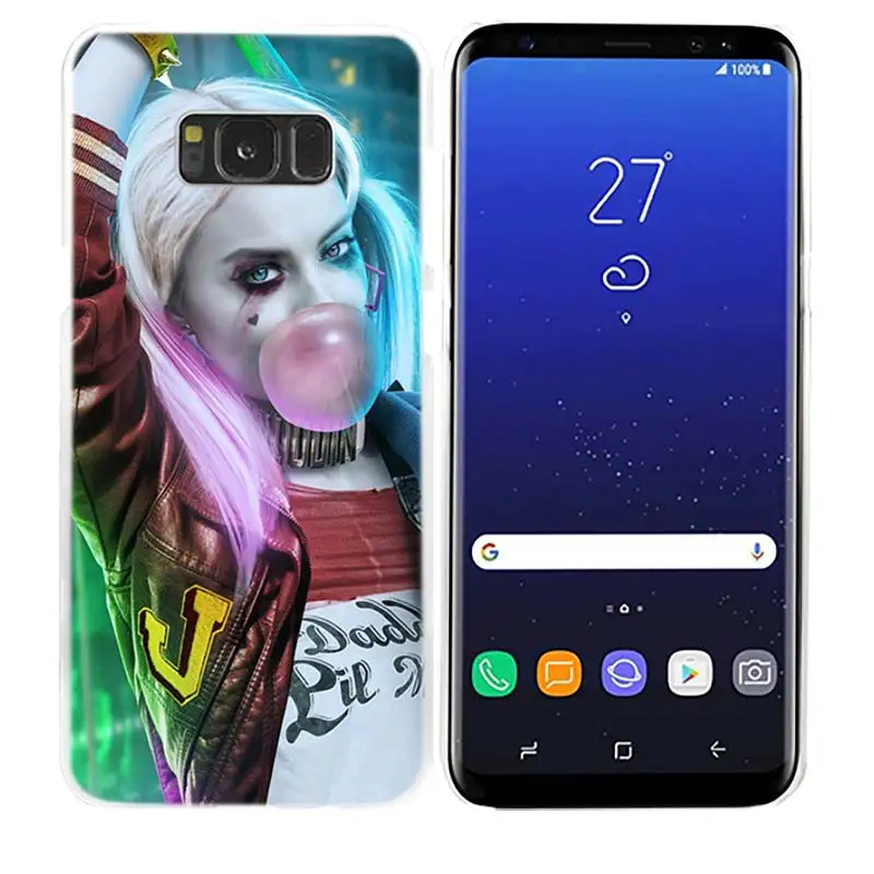 04 Харли Квинн Отряд Самоубийц для samsung Galaxy Note 8 9 M30 M20 M10 S10 S9 S8 Plus S7 S6 Edge жесткий пластиковый чехол для телефона - Цвет: 04
