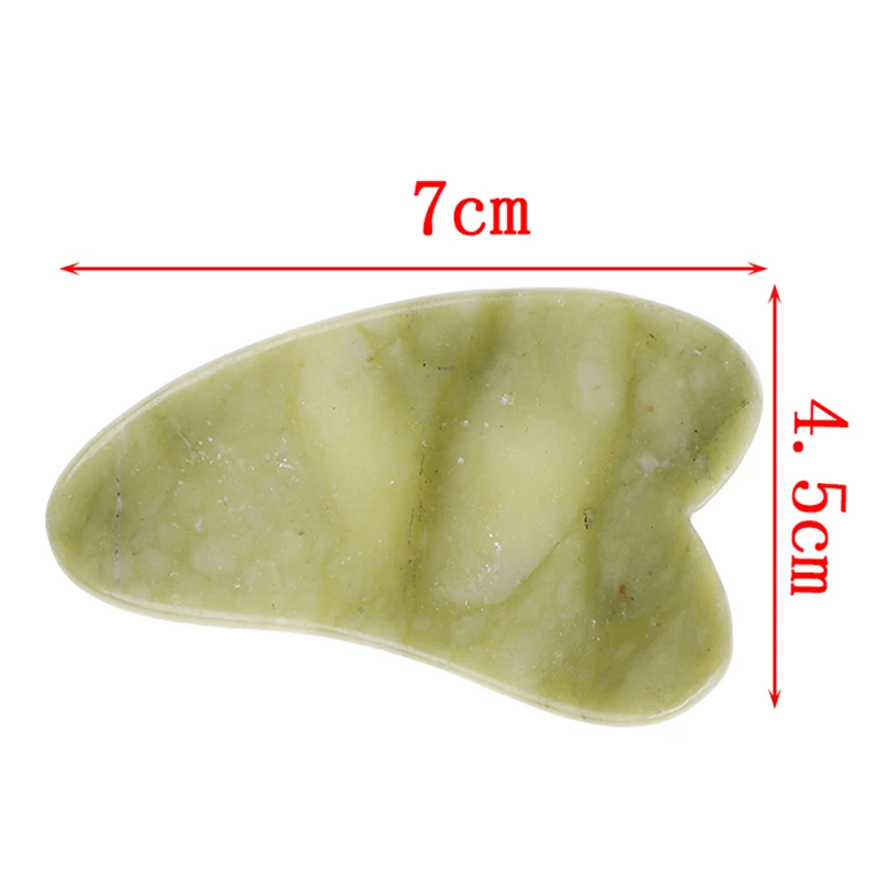 1 шт. природного камня нефрита гуаша массажный инструмент соскабливающая доска