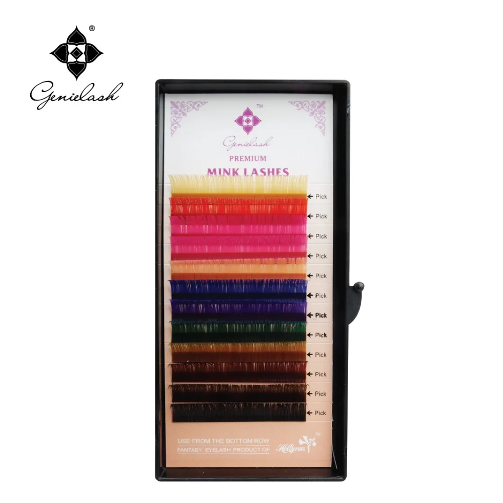 радуги наращивание ресниц ресницы для сверкающих|fake lashes|c curleyelash extension |