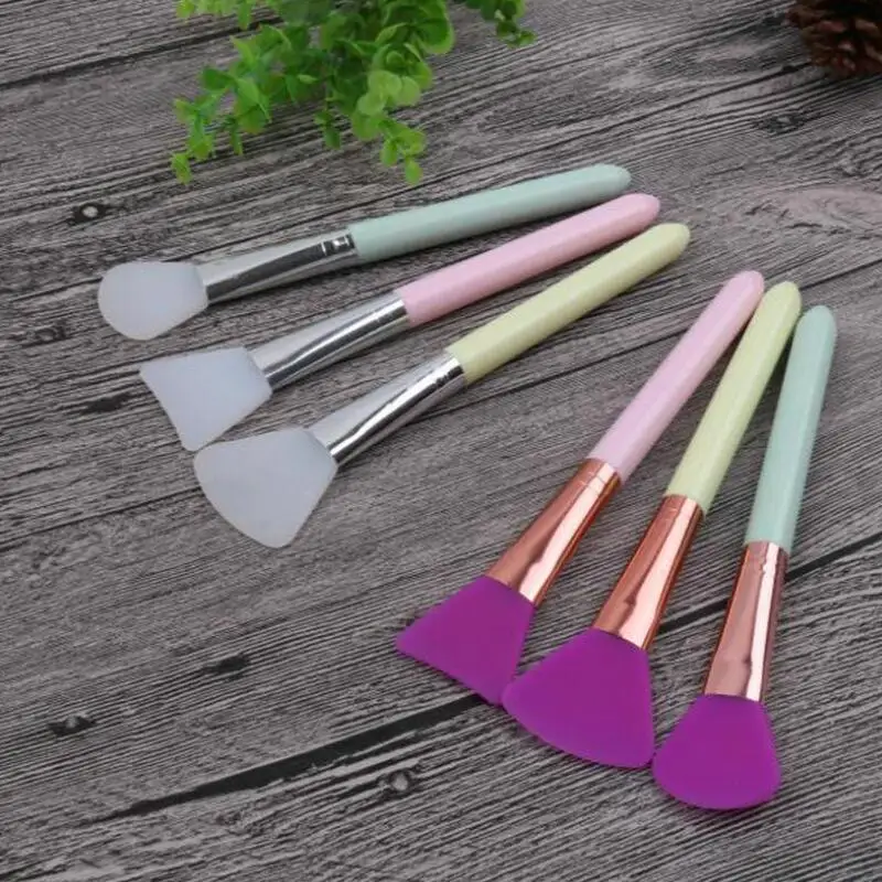 1 шт. силиконовая маска для лица щетка смешивания грязи кисти макияжа