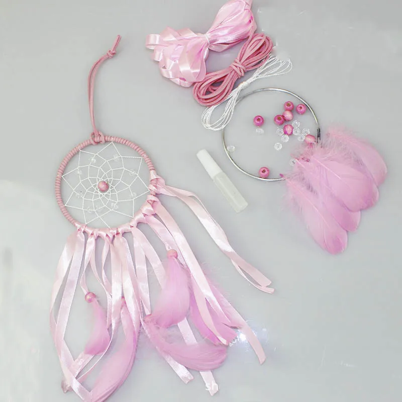 Набор ювелирных изделий Dream Catcher Reve набор из перьев/кольца/бусин/струн/Гуле