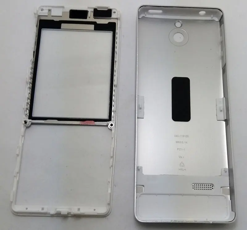 Белый черный корпус и крышка батарейного отверстия для NOKIA N515 515 RM952|Корпусы рамки